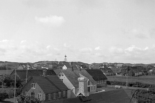 Sønderho: Udsigt fra Sonnich Thomsens hus