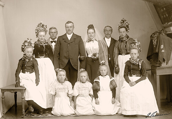 S&oslash;nderho, Fan&oslash;: Niels Hansen Thygesen og Anna Kristine Jensen g. Thygesen